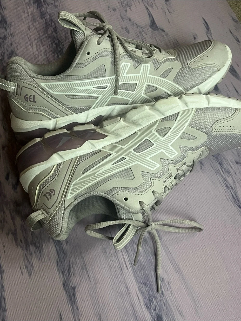 ASICS Gel-Quantum 90 Women's Hazel/White Size 8.5 Running Shoes Sneakers